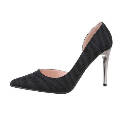 Damen High-Heel Pumps - black Gr. 39