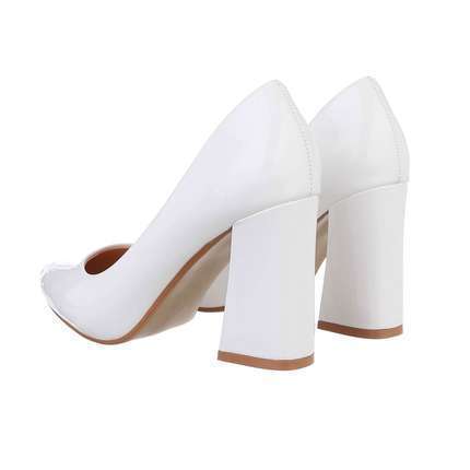 Damen High-Heel Pumps - white