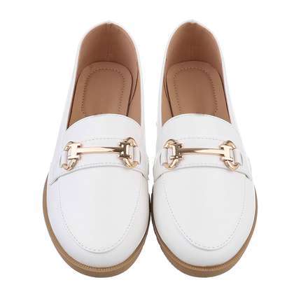 Damen Slipper - white