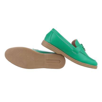 Damen Slipper - green