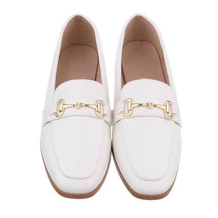 Damen Slipper - white