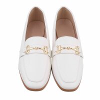 Damen Slipper - white