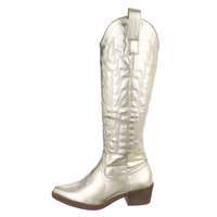 Damen Western- & Bikerboots - golden