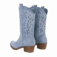 Damen Western- & Bikerboots - blue
