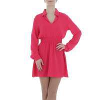 Damen Blusenkleid von Metrofive - fuchsia