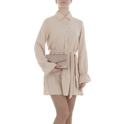 Damen Blusenkleid von Metrofive - beige