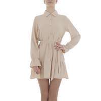 Damen Blusenkleid von Metrofive - beige