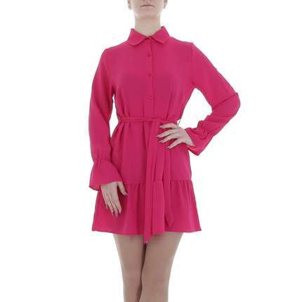 Damen Blusenkleid von Metrofive - fuchsia