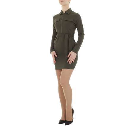 Damen Blusenkleid von Metrofive - khaki