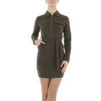 Damen Blusenkleid von Metrofive - khaki