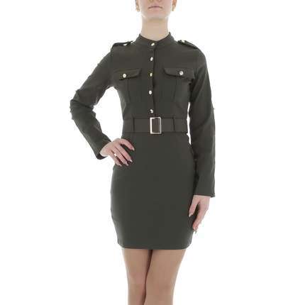 Damen Blusenkleid von Metrofive - khaki