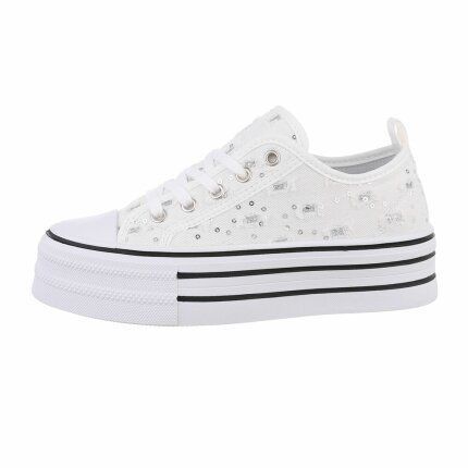 Damen Low-Sneakers - white Gr. 38