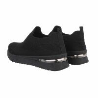 Damen Low-Sneakers - black
