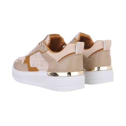 Damen Low-Sneakers - apricot