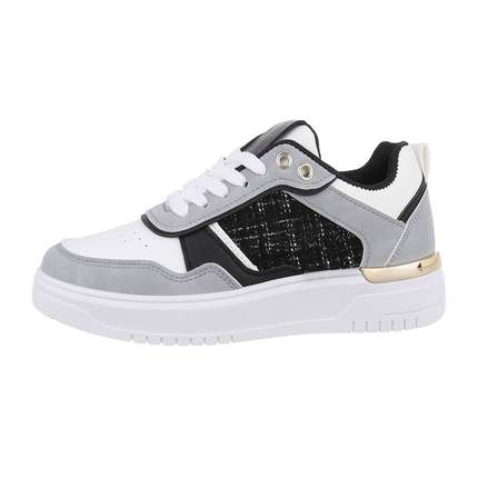 Damen Low-Sneakers - grey Gr. 37