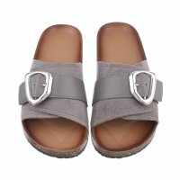 Damen Pantoletten - grey