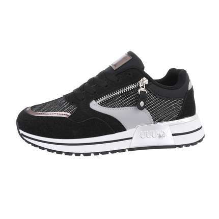 Damen Low-Sneakers - black Gr. 36