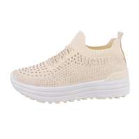 Damen Low-Sneakers - beige