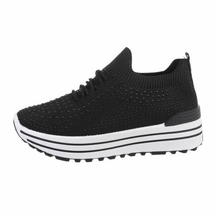 Damen Low-Sneakers - black