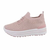 Damen Low-Sneakers - pink