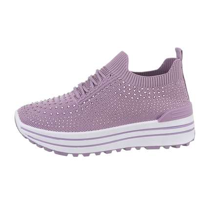 Damen Low-Sneakers - purple - 12 Paar