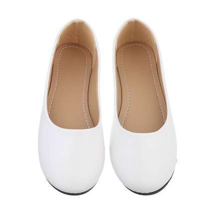 Damen Ballerinas - white