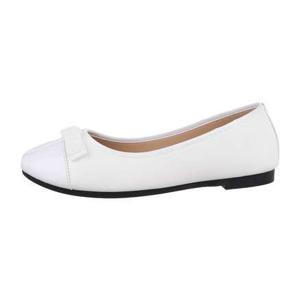 Damen Ballerinas - white Gr. 38