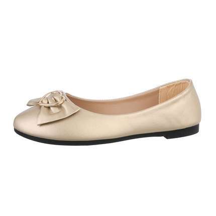 Damen Ballerinas - gold