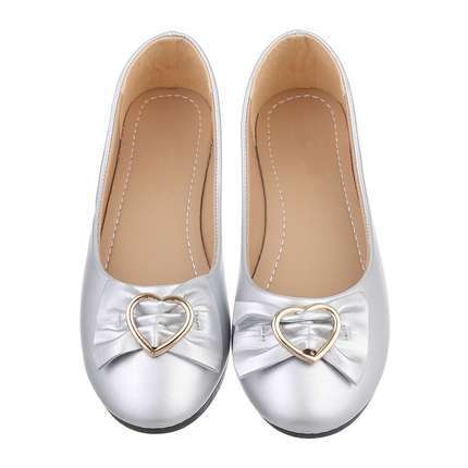 Damen Ballerinas - silver
