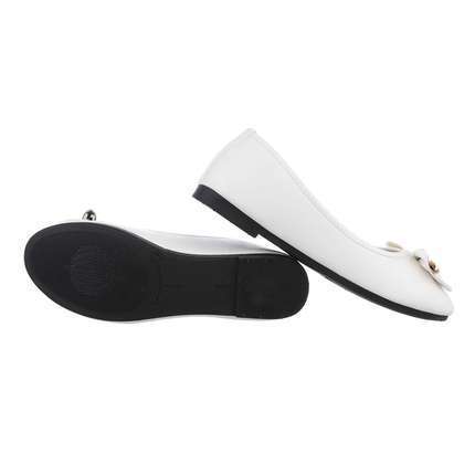 Damen Ballerinas - white