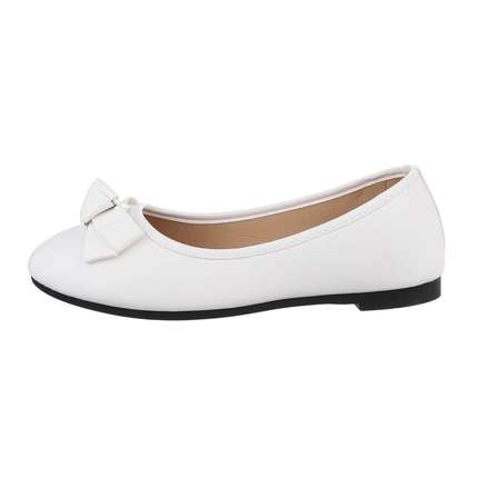 Damen Ballerinas - white Gr. 39