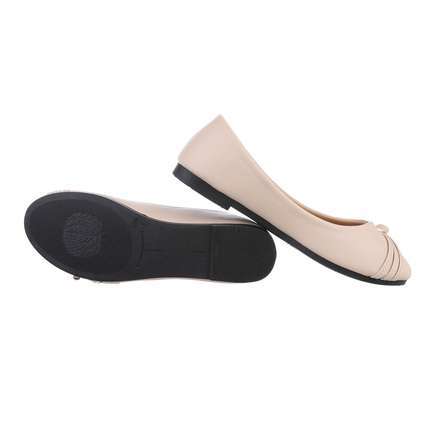 Damen Ballerinas - beige