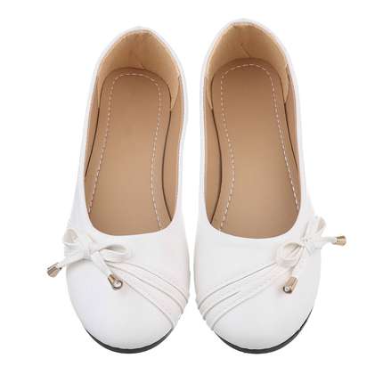 Damen Ballerinas - white