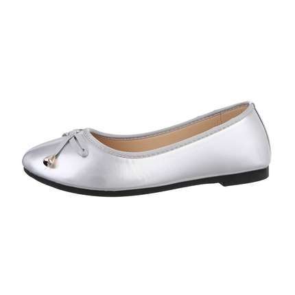 Damen Ballerinas - silver