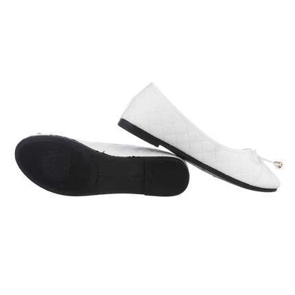 Damen Ballerinas - white