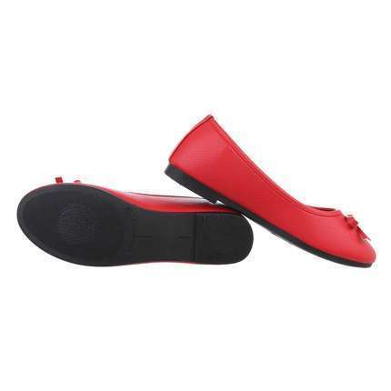 Damen Ballerinas - red