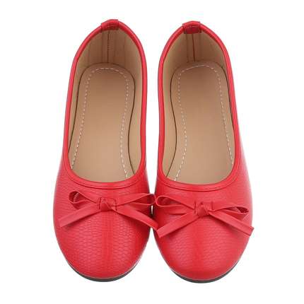 Damen Ballerinas - red