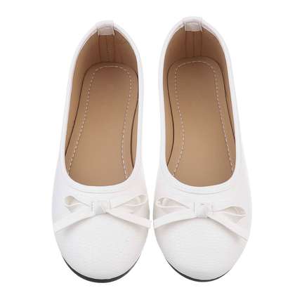 Damen Ballerinas - white