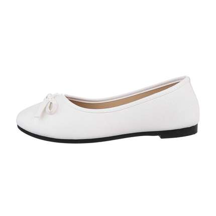 Damen Ballerinas - white Gr. 39