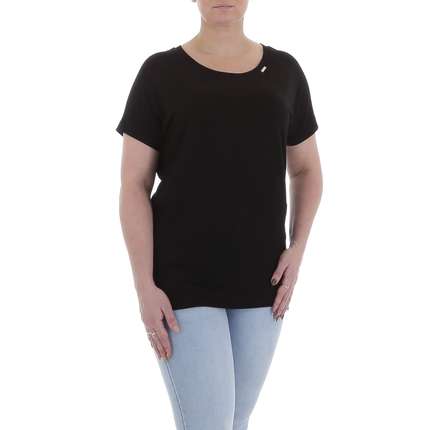 Damen T-Shirt von Metrofive - black