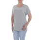 Damen T-Shirt von Metrofive - grey