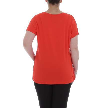 Damen T-Shirt von Metrofive - red