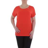 Damen T-Shirt von Metrofive - red