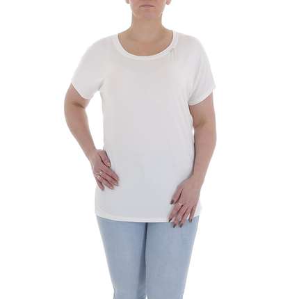 Damen T-Shirt von Metrofive - white