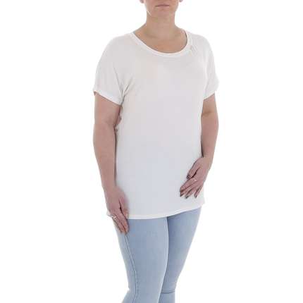 Damen T-Shirt von Metrofive - white