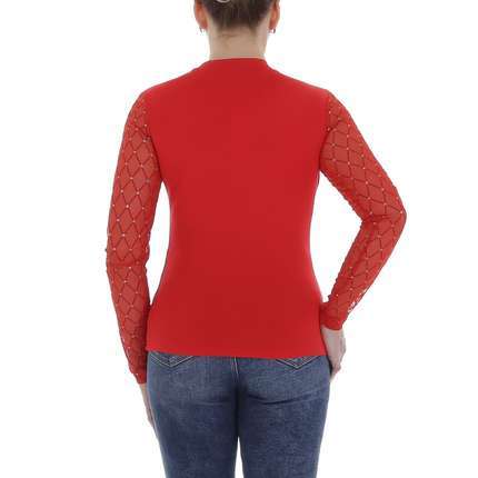 Damen Bluse von Metrofive - red
