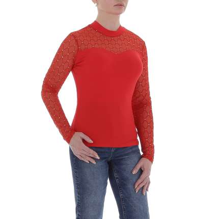 Damen Bluse von Metrofive - red