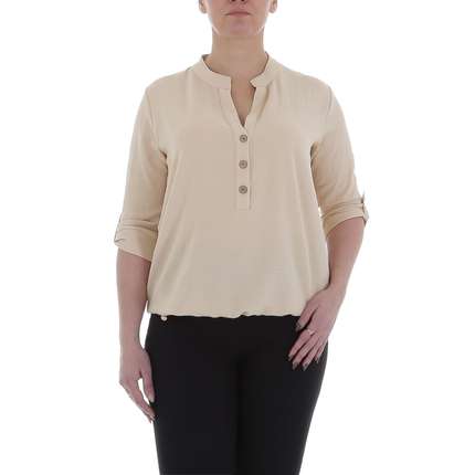 Damen Bluse von Metrofive - beige