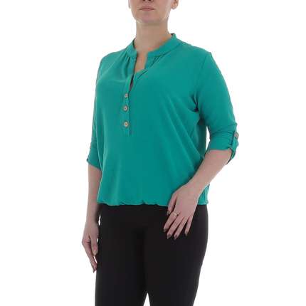 Damen Bluse von Metrofive - petrol