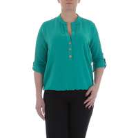 Damen Bluse von Metrofive - petrol